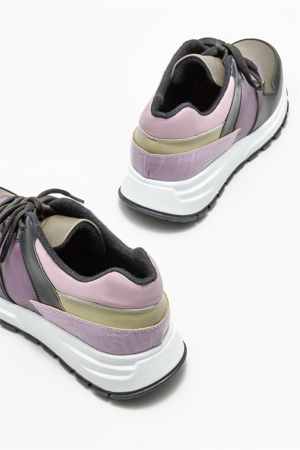 Siyah kadın spor ayakkabı - Elle Shoes