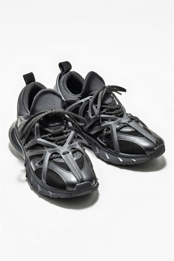 Siyah kadın sneaker - Elle Shoes