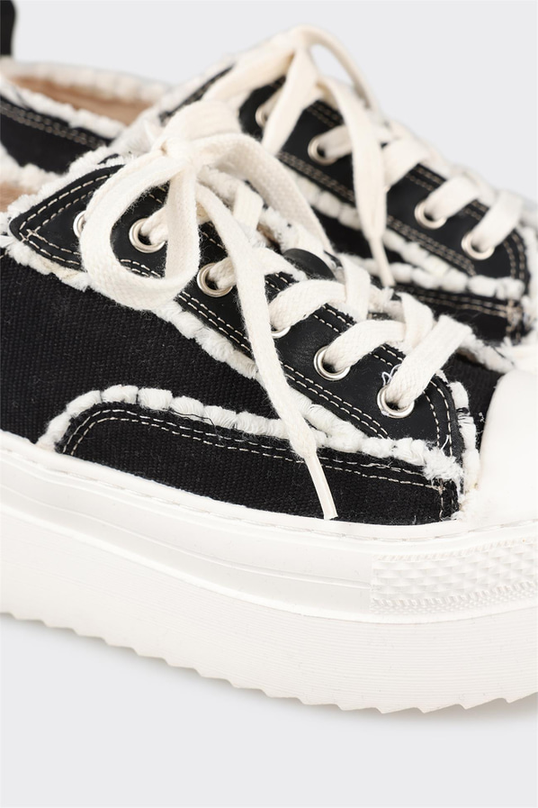 Siyah kadın sneaker - Elle Shoes