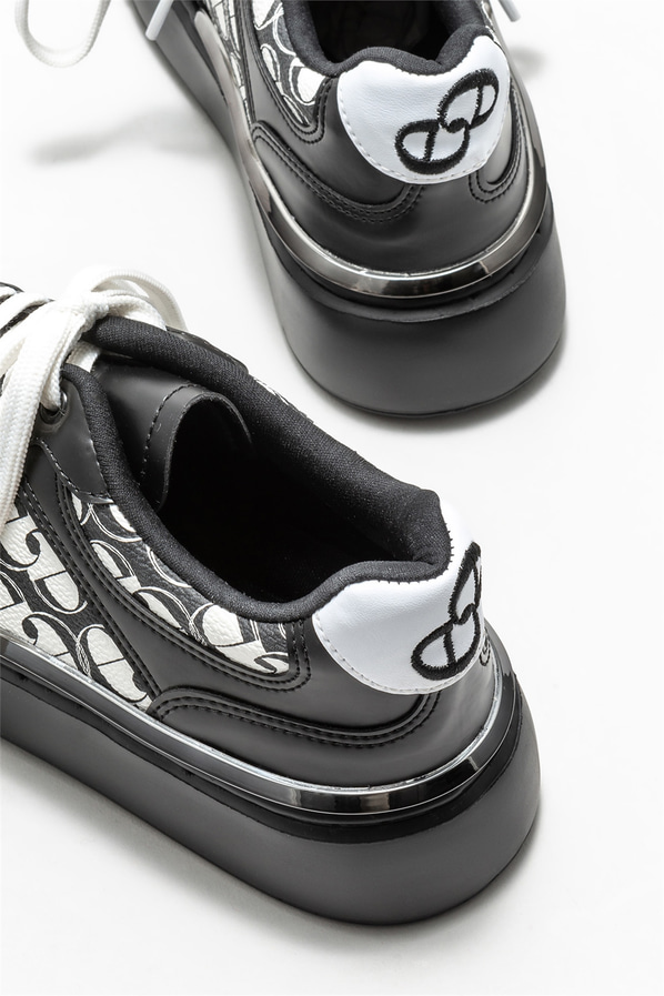 Siyah kadın sneaker - Elle Shoes