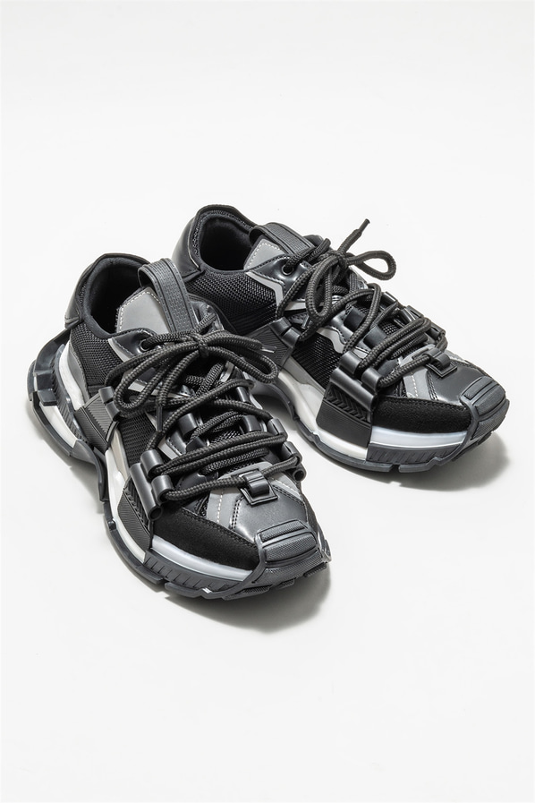 Siyah kadın sneaker - Elle Shoes