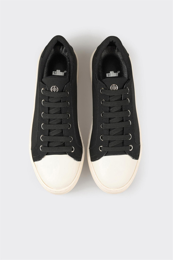 Siyah kadın sneaker - Elle Shoes