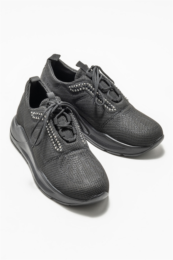 Siyah kadın sneaker - Elle Shoes