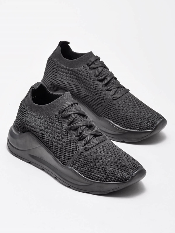 Siyah kadın spor ayakkabı - Elle Shoes