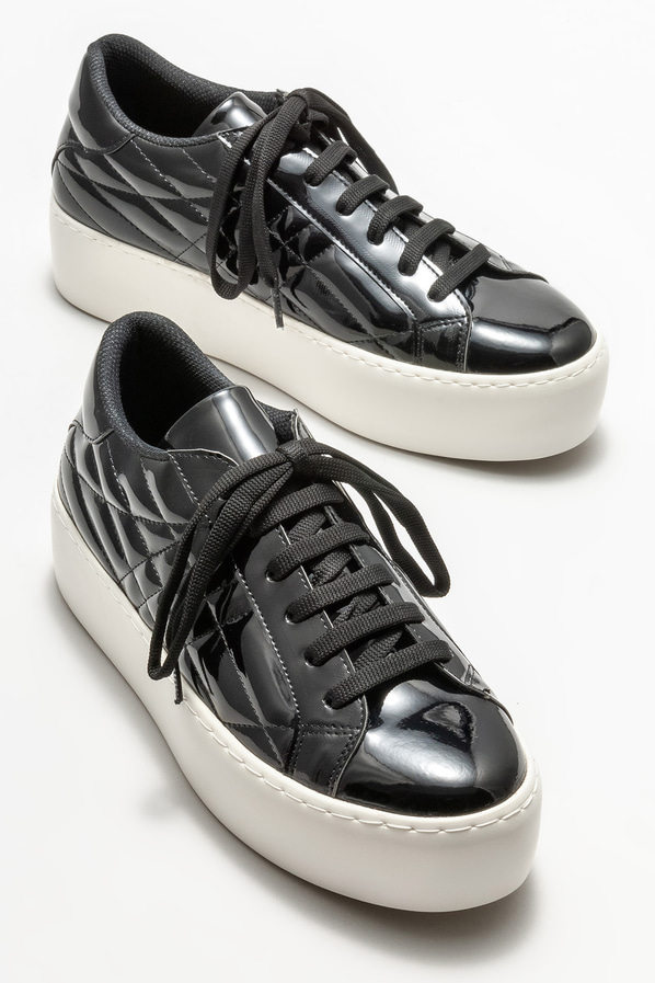 Siyah kadın spor ayakkabı - Elle Shoes