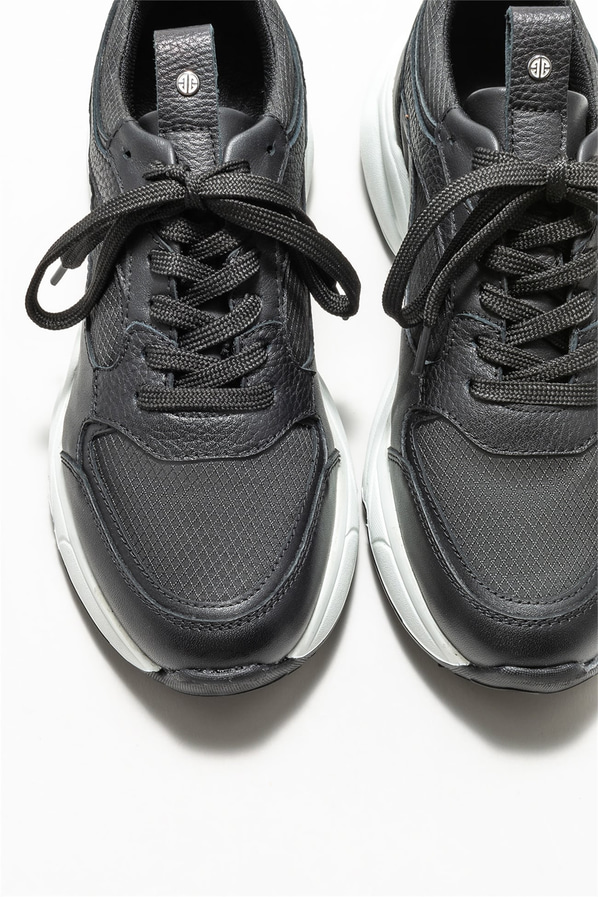 Siyah kadın sneaker - Elle Shoes
