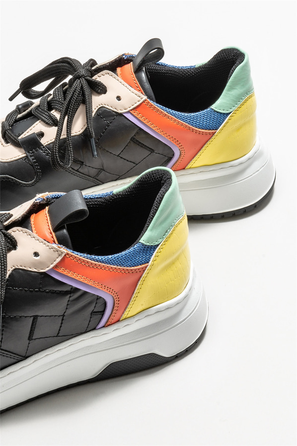 Siyah kadın sneaker - Elle Shoes