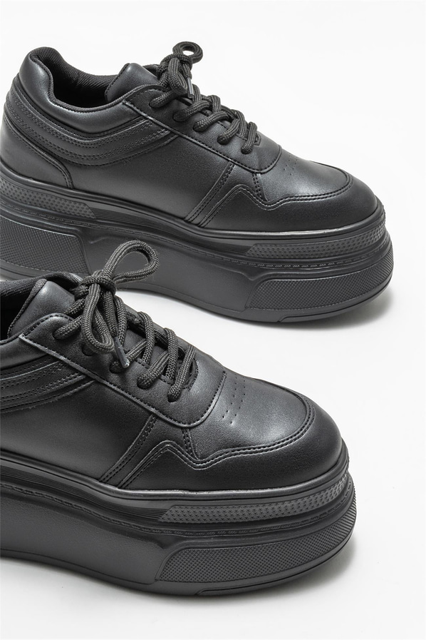 Siyah kadın sneaker - Elle Shoes