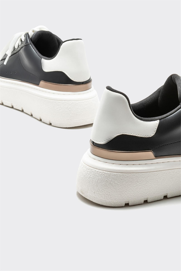 Siyah kadın sneaker - Elle Shoes