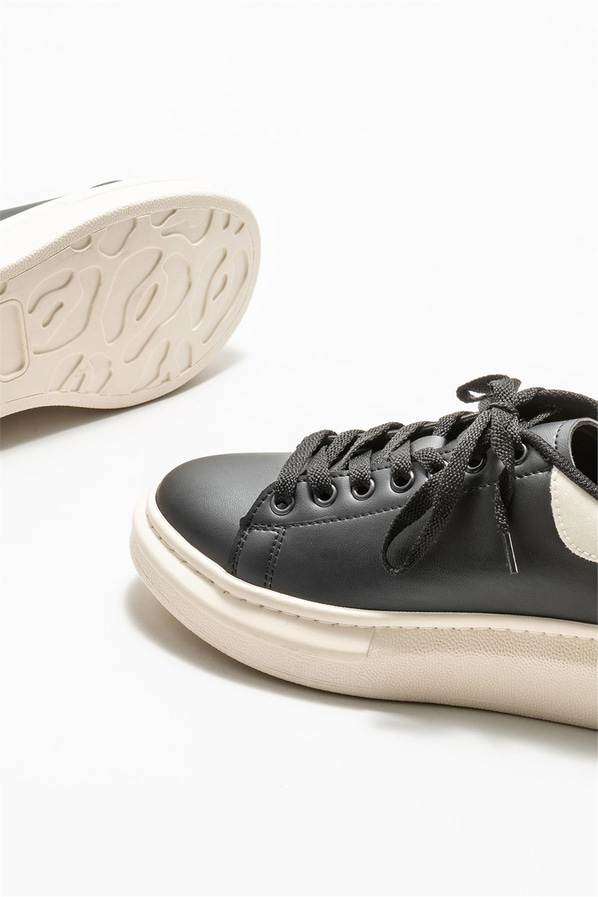 Siyah kadın sneaker - Elle Shoes