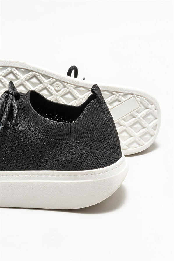 Siyah kadın sneaker - Elle Shoes