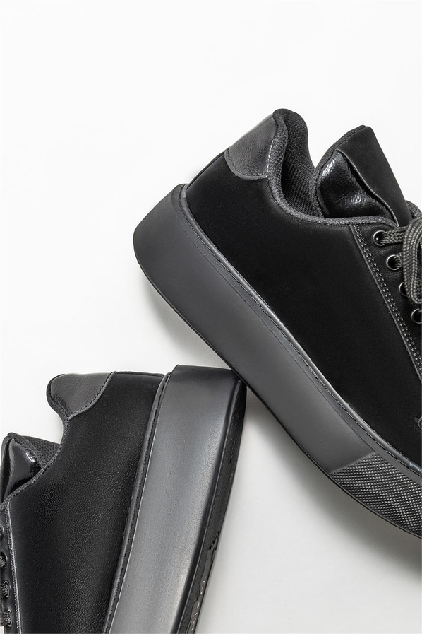 Siyah kadın sneaker - Elle Shoes