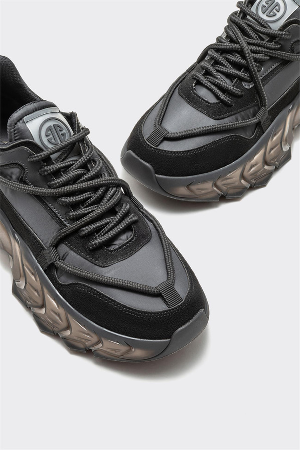 Siyah kadın sneaker - Elle Shoes
