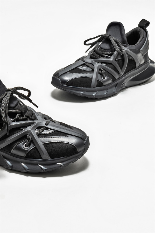 Siyah kadın sneaker - Elle Shoes