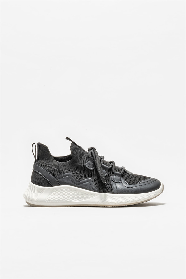 Siyah kadın sneaker - Elle Shoes