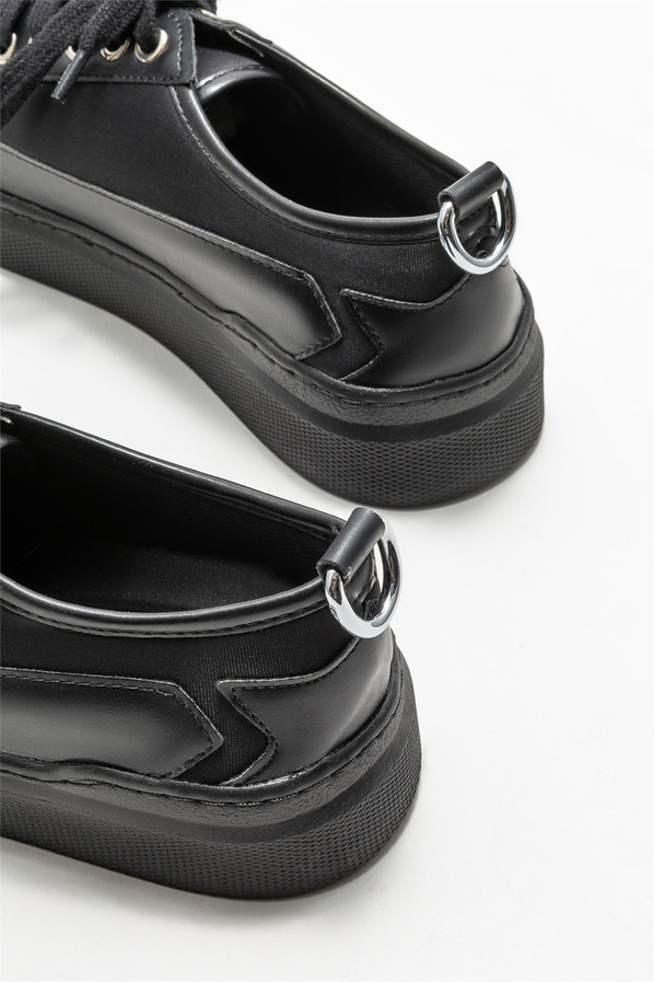 Siyah kadın spor ayakkabı - Elle Shoes