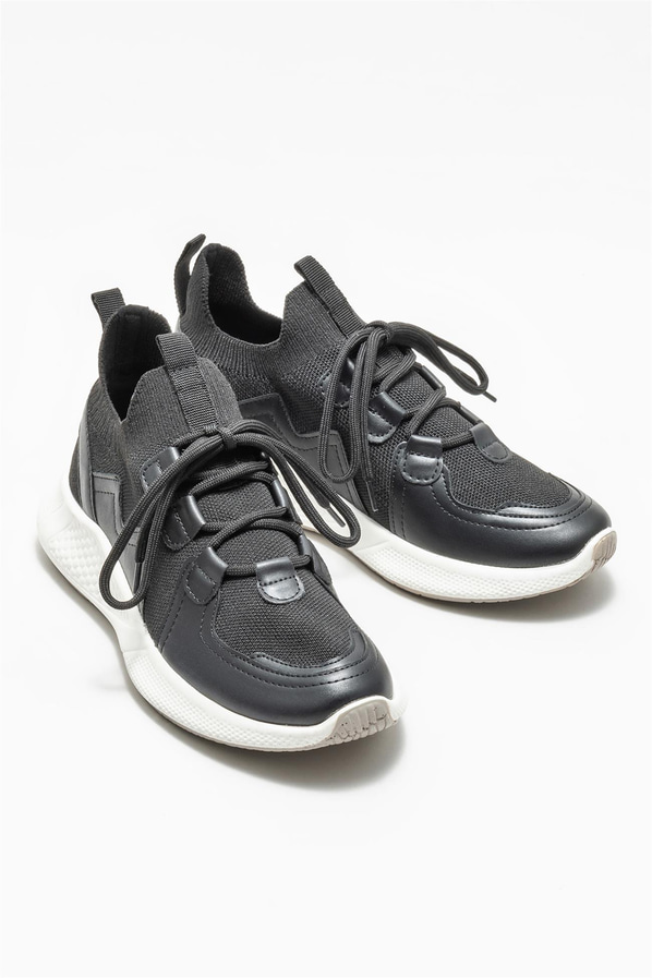 Siyah kadın sneaker - Elle Shoes