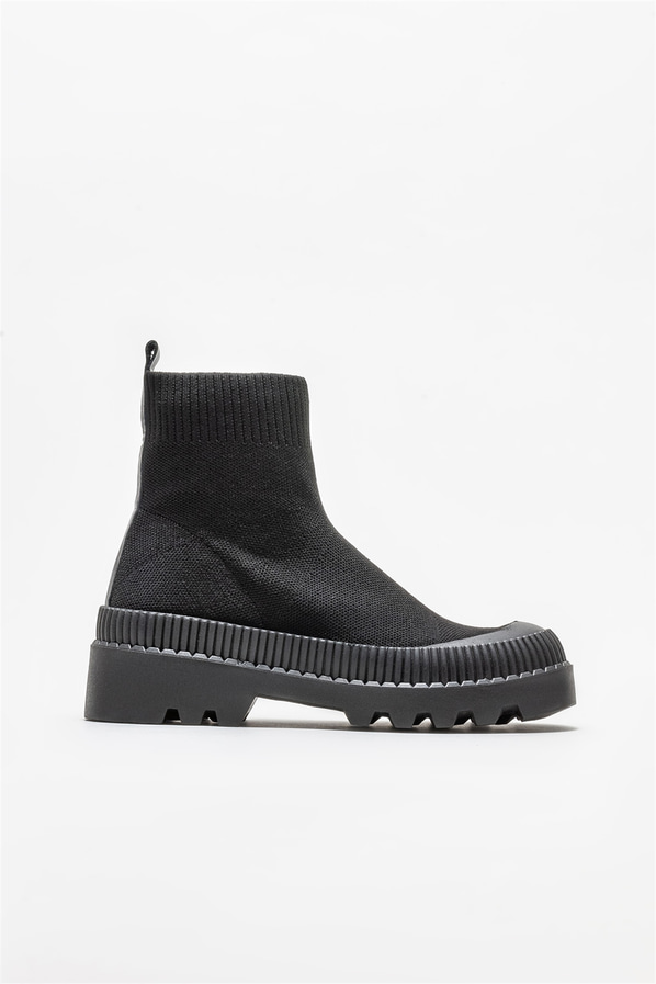 Siyah kadın bot - Elle Shoes