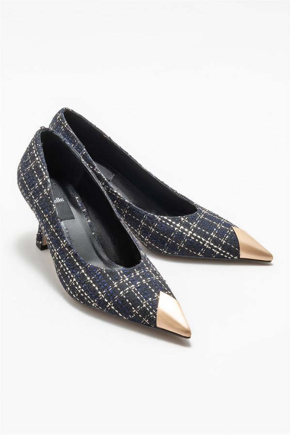Siyah kadın stiletto - Elle Shoes