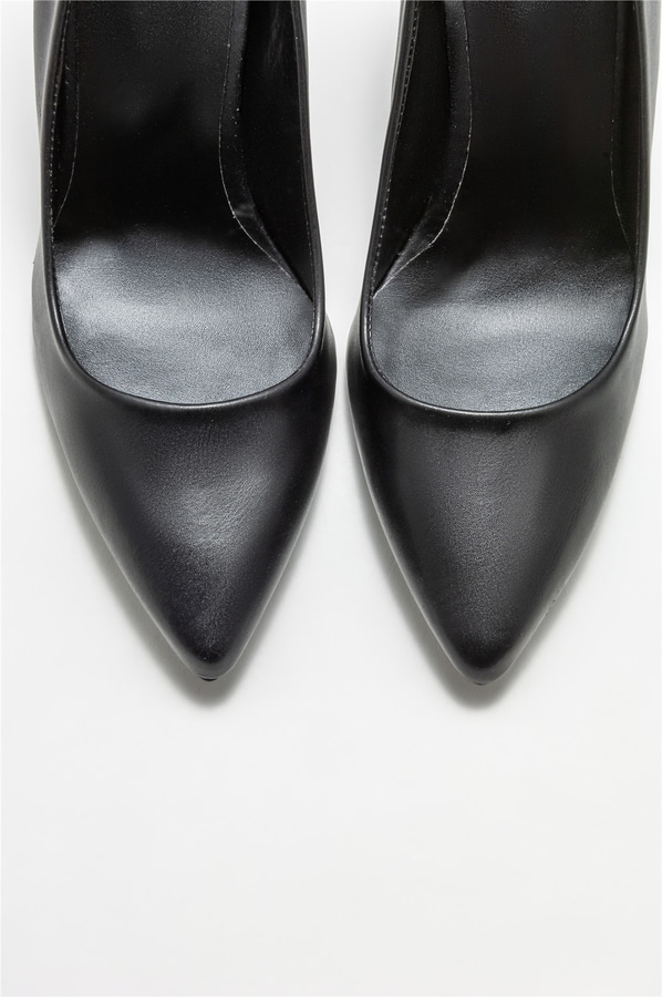Siyah kadın stiletto - Elle Shoes