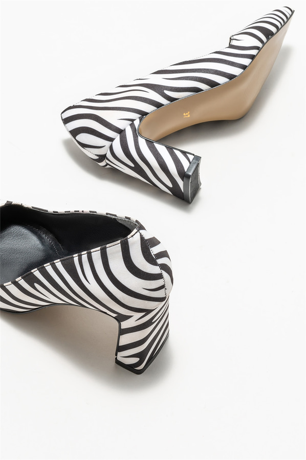 Siyah kadın stiletto - Elle Shoes