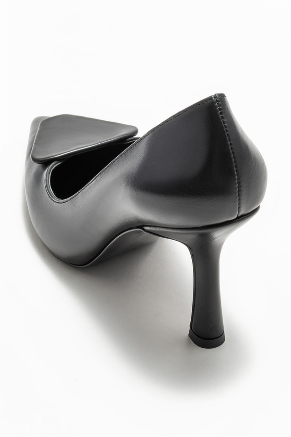 Siyah kadın stiletto - Elle Shoes