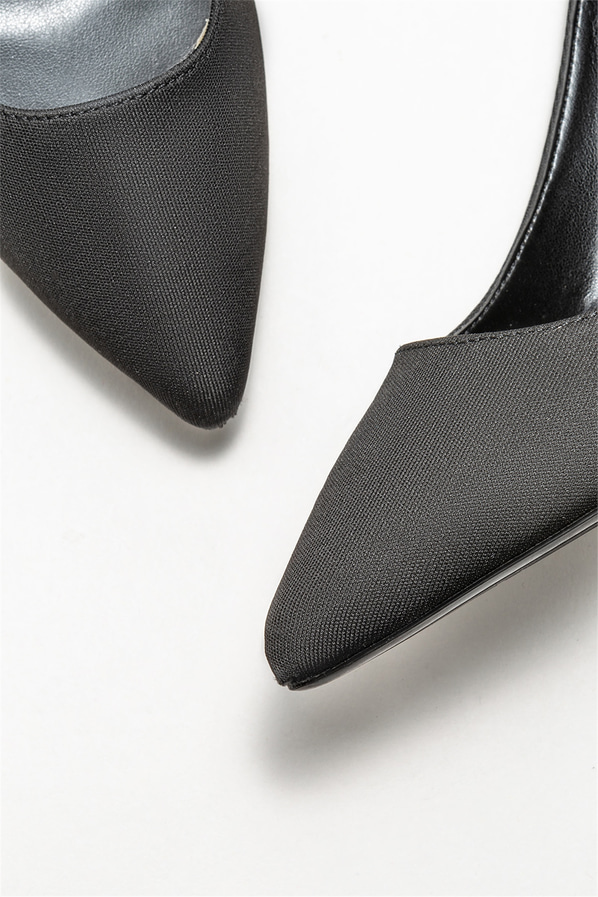 Siyah kadın stiletto - Elle Shoes