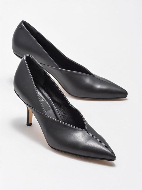 Siyah Kadın Stiletto