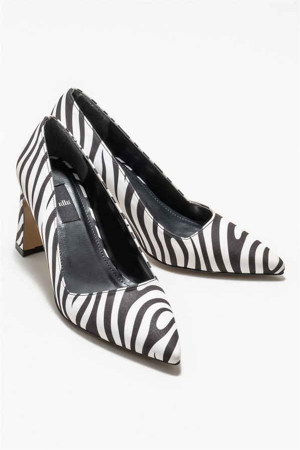 Siyah kadın stiletto - Elle Shoes