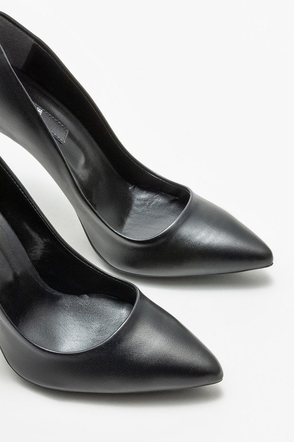 Siyah kadın stiletto - Elle Shoes