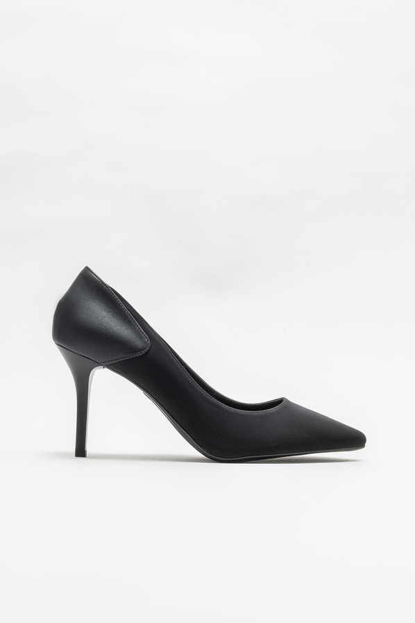 Siyah kadın stiletto - Elle Shoes