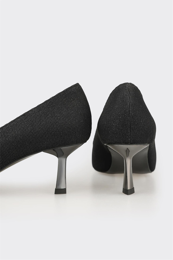 Siyah Kadın Stiletto