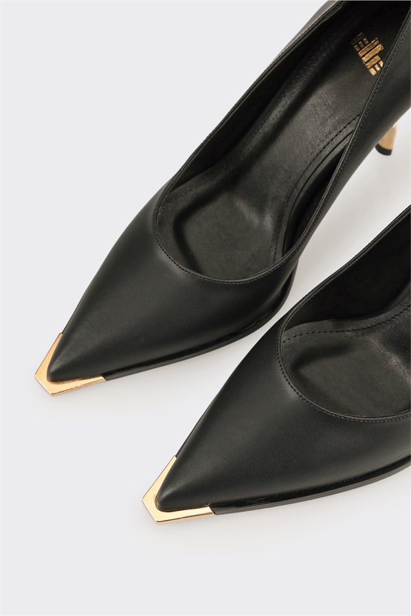 Siyah Kadın Stiletto