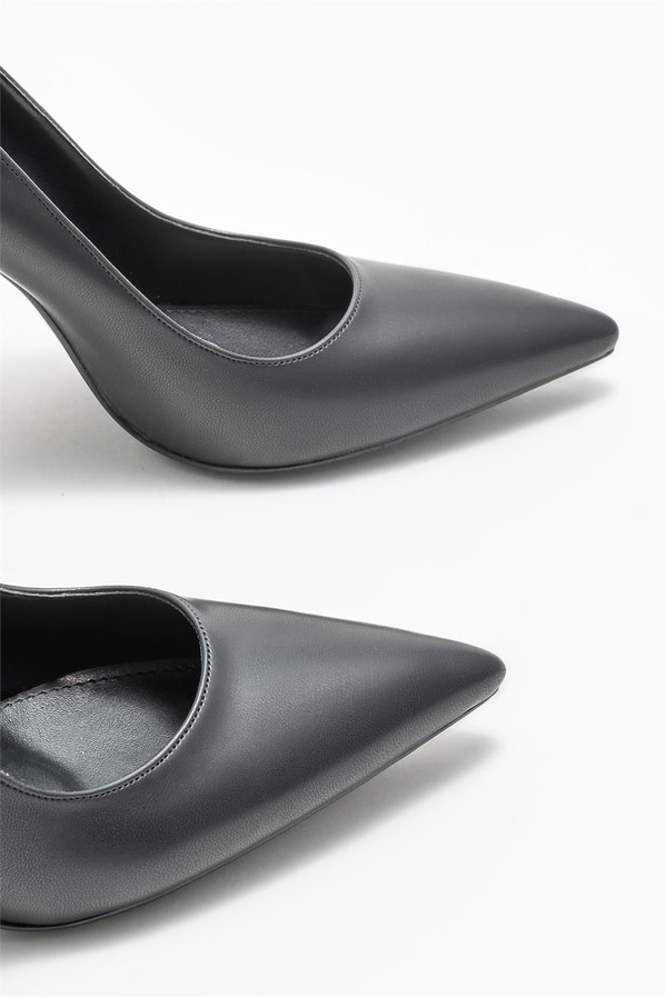 Siyah kadın stiletto - Elle Shoes