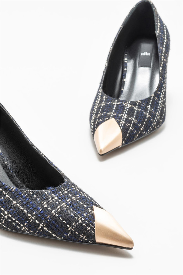 Siyah kadın stiletto - Elle Shoes