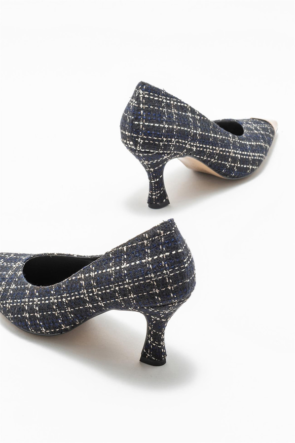 Siyah kadın stiletto - Elle Shoes