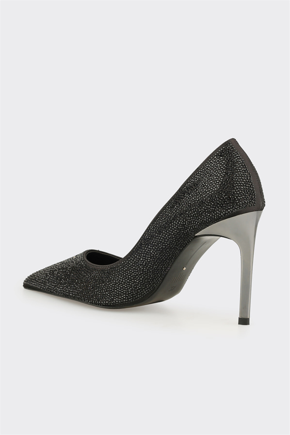 Siyah Kadın Stiletto