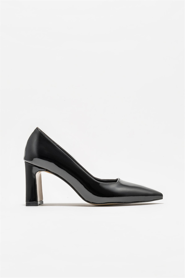 Siyah kadın stiletto - Elle Shoes