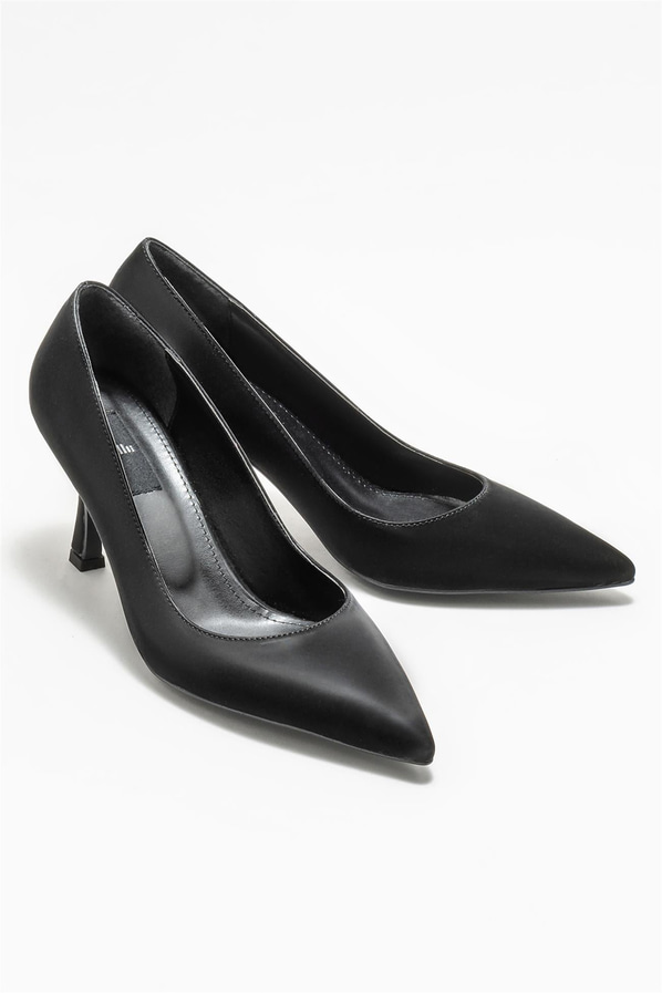 Siyah kadın stiletto - Elle Shoes