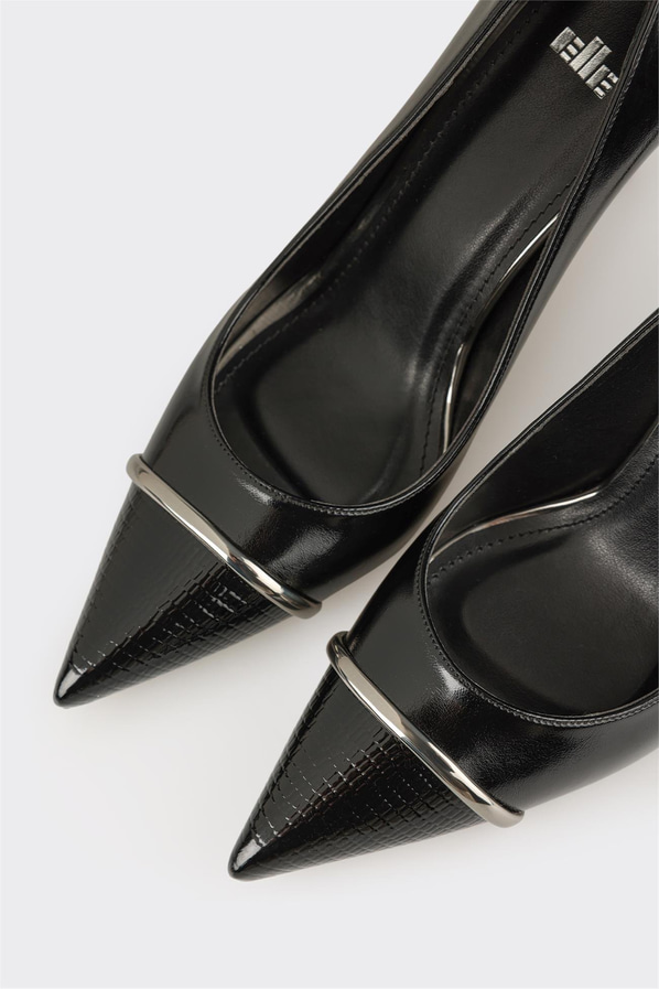 Siyah Kadın Stiletto