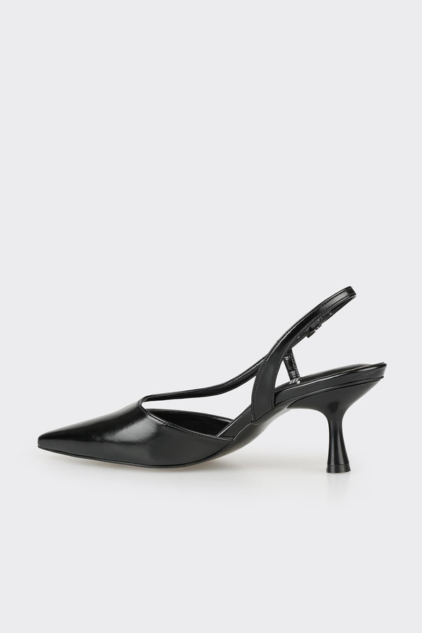 Siyah topuklu kadın ayakkabı - Elle Shoes
