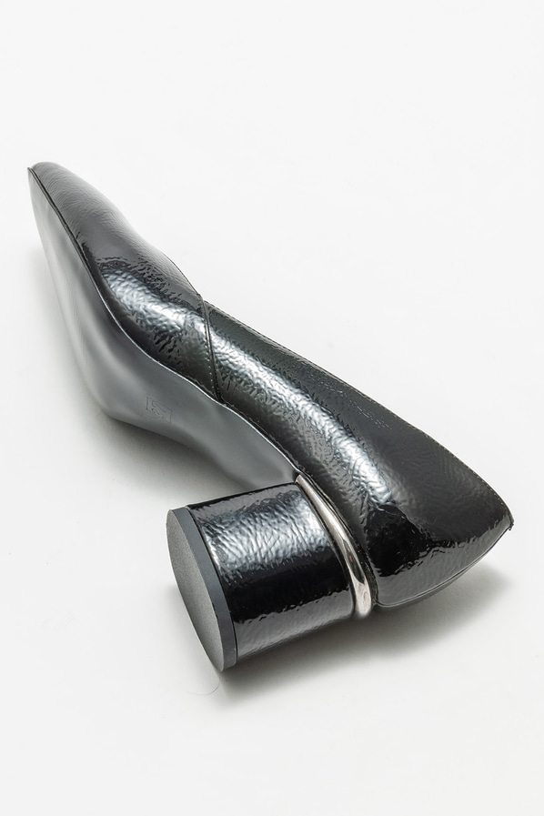 Siyah topuklu kadın ayakkabı - Elle Shoes