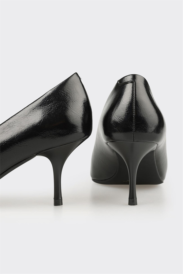 Siyah Kadın Topuklu Ayakkabı