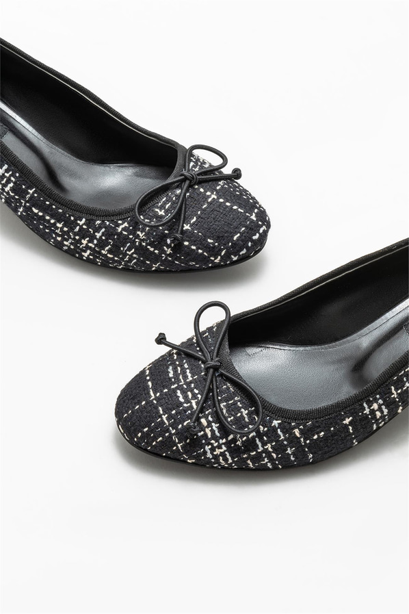Siyah topuklu kadın ayakkabı - Elle Shoes