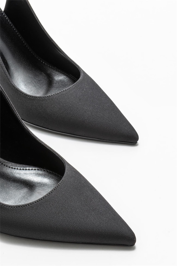 Siyah topuklu kadın ayakkabı - Elle Shoes