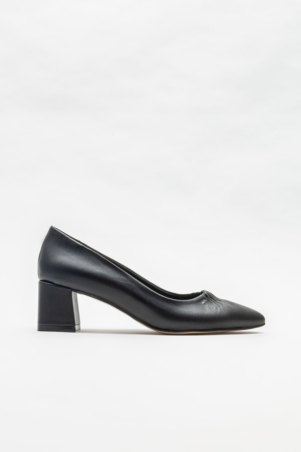 Siyah topuklu kadın ayakkabı - Elle Shoes