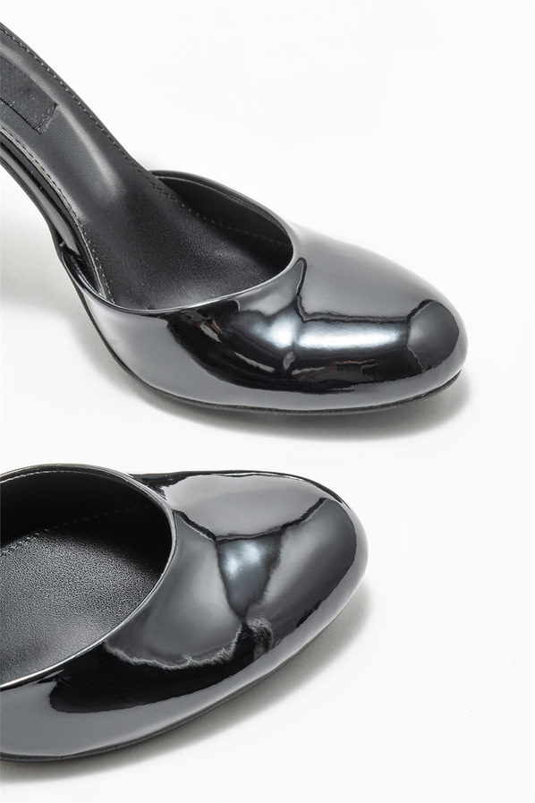 Siyah kadın topuklu ayakkabı - Elle Shoes