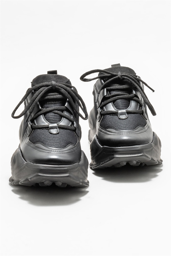 Siyah kadın sneaker - Elle Shoes