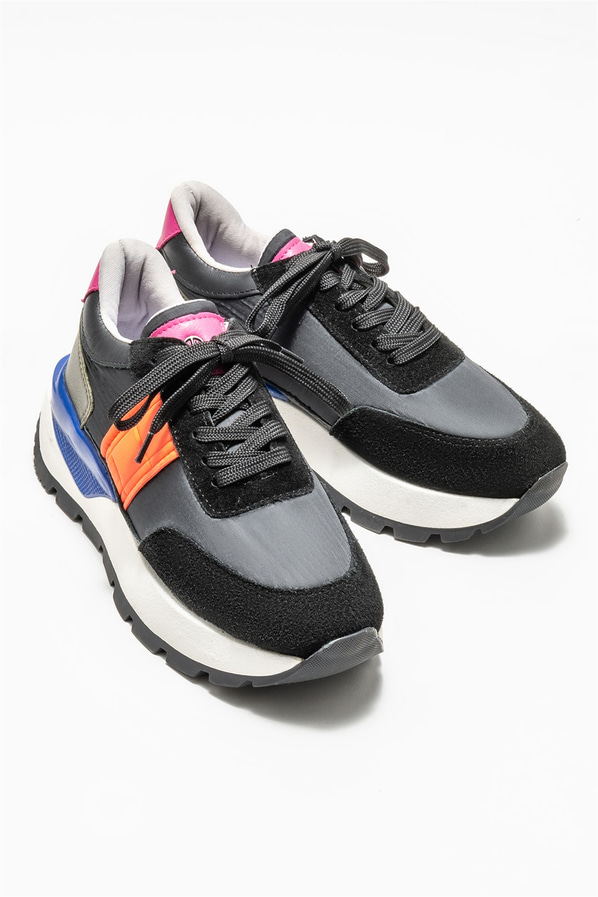 Siyah kadın sneaker - Elle Shoes