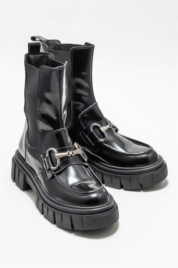 Siyah kadın bot - Elle Shoes
